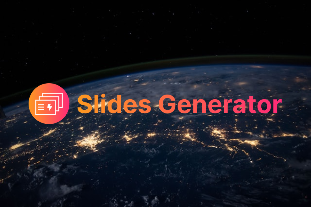 Introducing Web Slides for Slides Generator