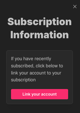 Link your account