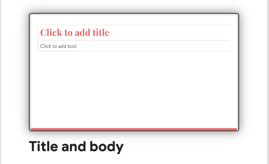 Title and Body Slide Shortcut